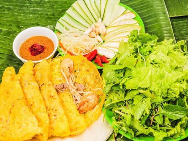 Cách làm bánh xèo ngon giòn chuẩn vị