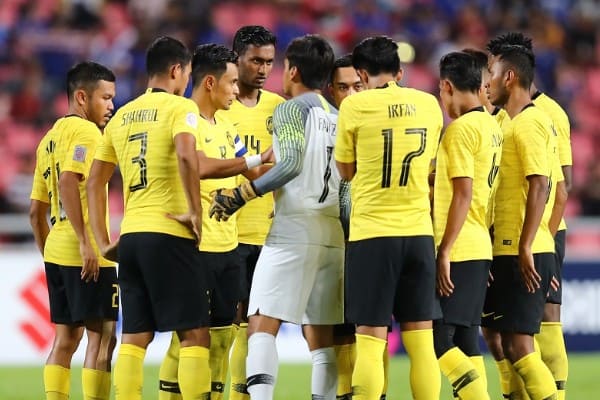 Malaysia chuẩn bị trước trận gặp Việt Nam trên SVĐ Mỹ Đình.