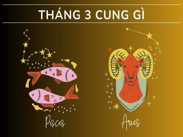 Sinh tháng 3 là cung gì?