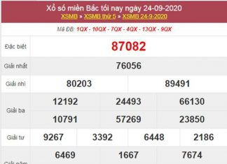 Soi cầu XSMB 25/9/2020 chốt lô số đẹp miền Bắc thứ 6