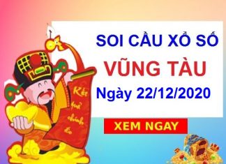 Soi cầu XSVT ngày 22/12/2020