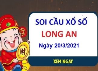 Soi cầu XSLA ngày 20/3/2021