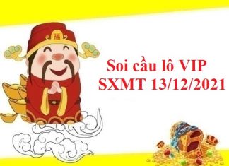 Soi cầu lô VIP SXMT 13/12/2021