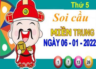 Soi cầu XSMT ngày 6/1/2022