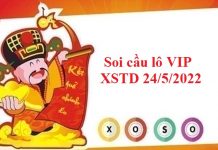 Soi cầu lô VIP XSTD 24/5/2022