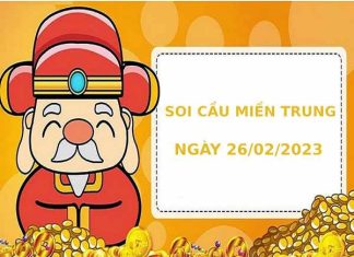 Soi cầu XSMT chuẩn xác chủ nhật ngày 26/2/2023