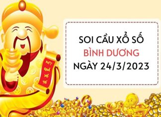 Soi cầu kết quả xổ số Bình Dương ngày 24/3/2023 thứ 6 hôm nay