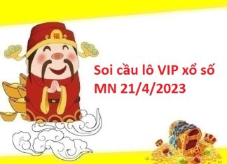 Soi cầu lô VIP xổ số MN 21/4/2023