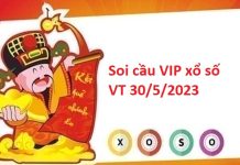 Soi cầu VIP xổ số VT 30/5/2023