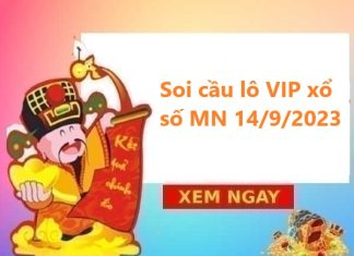 Soi cầu lô VIP xổ số MN 14/9/2023