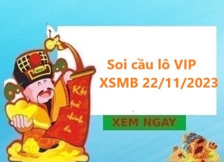 Soi cầu lô VIP xổ số MB 22/11/2023