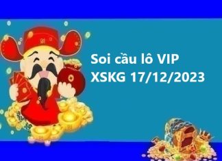 Soi cầu lô VIP XSKG 17/12/2023