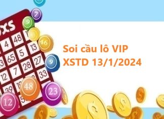Soi cầu lô VIP XSTD 13/1/2024