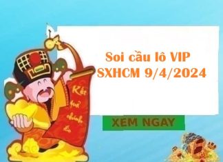 Soi cầu lô VIP SXHCM 9/4/2024