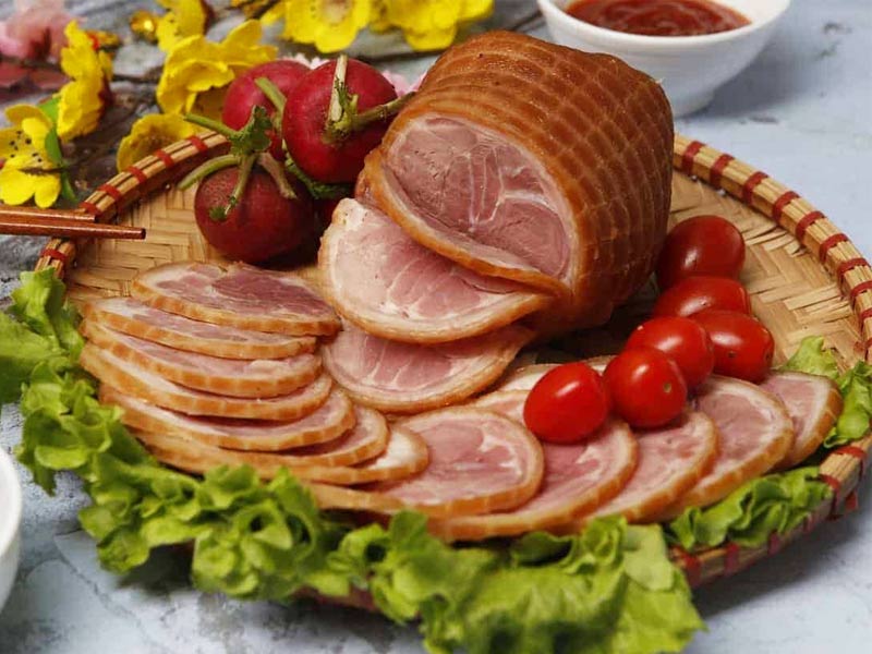 Cách làm chân giò ủ muối hoa tiêu