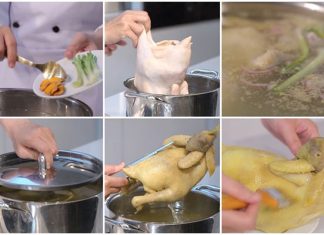 Cách luộc gà ngon giòn