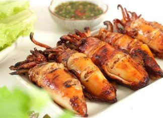 Cách làm mực nhồi thịt ngon