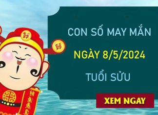 Con số may mắn tuổi Sửu 8/5/2024 soi cầu bạch thủ VIP