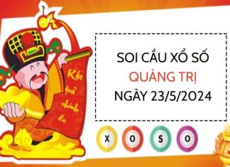 Soi cầu KQ xổ số Quảng Trị ngày 23/5/2024 thứ 5 hôm nay