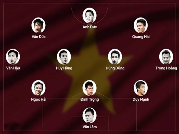 Đội hình Việt Nam Vô Địch AFF Cup 2018