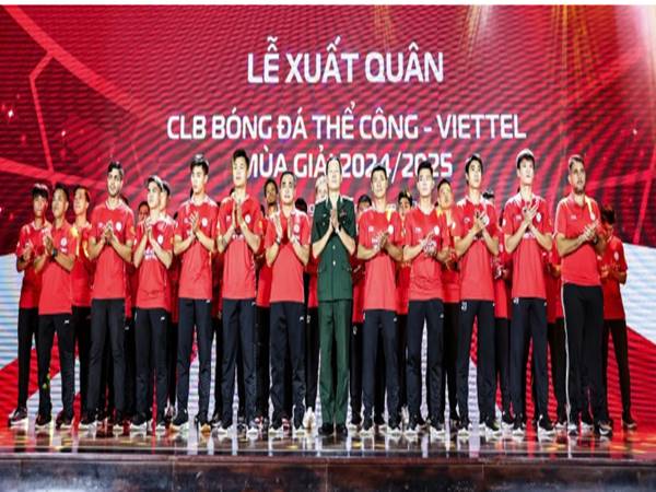 Bóng đá VN 12/9: Thể Công Viettel đặt mục tiêu vô địch V.League