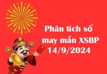 Phân tích số may mắn XSBP 14/9/2024