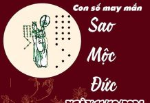 Thống kê con số may mắn sao Mộc Đức ngày 11/10/2024 thứ 6 hôm nay