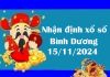 Nhận định xổ số Bình Dương 15/11/2024