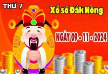 Thống kê XSDNO ngày 9/11/2024 - Thống kê KQ Đắk Nông thứ 7 chuẩn xác