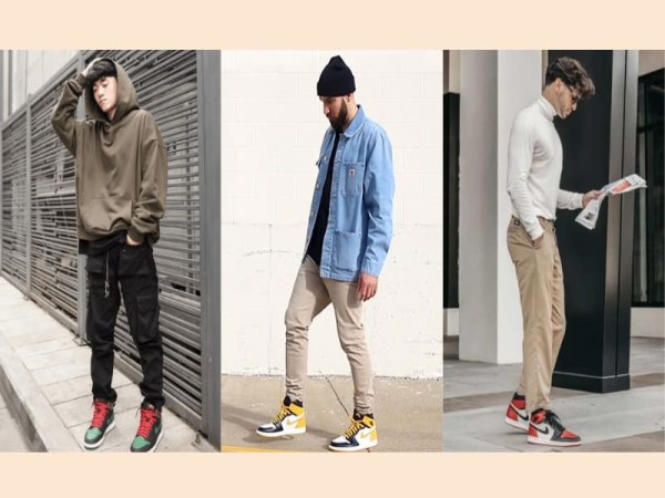 Những cách phối đồ cực chất với giày jordan cổ cao