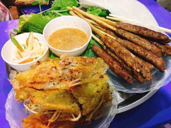 Bánh xèo – Nem lụi – Hấp dẫn từng cuốn