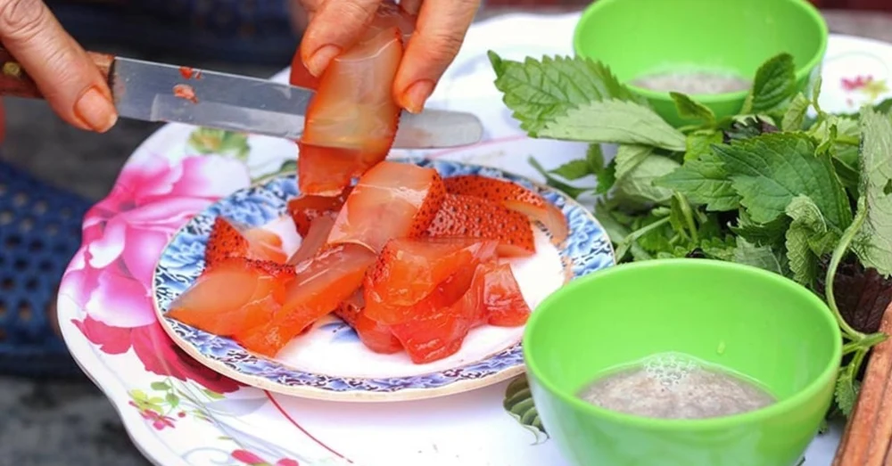 Nộm sứa đỏ 