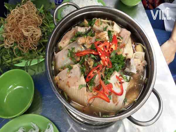 ăn gì ở bà rịa- lẩu cá đuối