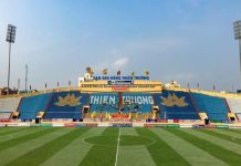 Sân vận động Thiên Trường ở đâu?