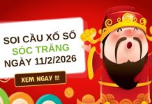 Soi cầu xổ số Sóc Trăng ngày 11/2/2026 hôm nay miễn phí