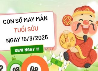 Con số may mắn ngày 15/03/2026 tuổi Sửu