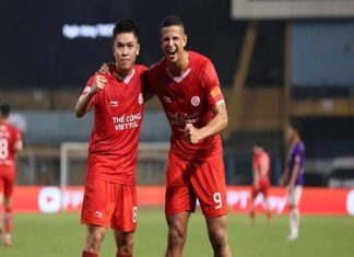 V-League vòng 14: Thể Công Viettel hạ Hà Nội FC Viettel áp đảo đầu trận, Hà Nội chao đảo