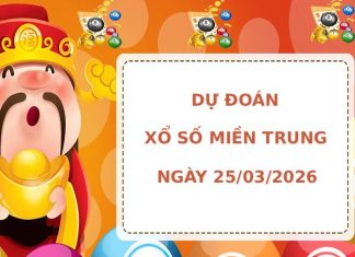 Dự đoán XSMT ngày 25 tháng 3 năm 2026 thứ 4 thần tài