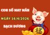 Con số may mắn hôm nay 16/4/2026 thứ 5 cung Bạch Dương Con số may mắn hôm nay 16/4/2026 thứ 5 cung Bạch Dương