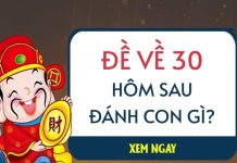 Hôm trước đề về 30 hôm sau về con gì vượng phát Hôm trước đề về 30 hôm sau về con gì vượng phát