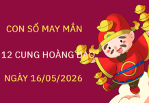 Luận giải con số may mắn 12 cung hoàng đạo ngày 16/05/2026 kích tài lộc
