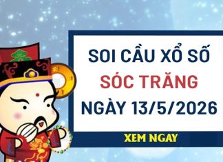 soi cầu xổ số Sóc Trăng ngày 13/5/2026