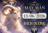 Hé lộ con số may mắn ngày 13/06/2026 cung Bạch Dương Hé lộ con số may mắn ngày 13/06/2026 cung Bạch Dương