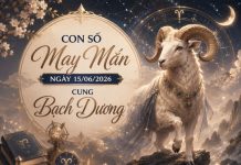 Bật mí con số may mắn ngày 15/06/2026 cung Bạch Dương Bật mí con số may mắn ngày 15/06/2026 cung Bạch Dương