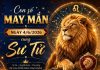 Con số may mắn ngày 4/6/2026 cung Sư Tử số đẹp hút tài lộc