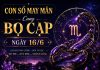 Con số may mắn ngày 16/6 cung Bọ Cạp rước tài lộc vào nhà