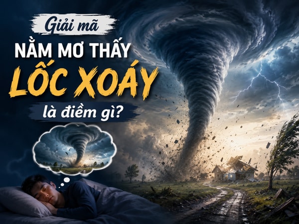 Lý giải nằm mơ thấy lốc xoáy là điềm gì, con gì vượng phát?