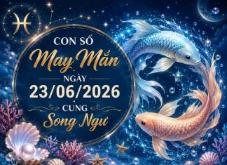 Đổi vận với con số may mắn ngày 23/06/2026 cung Song Ngư Đổi vận với con số may mắn ngày 23/06/2026 cung Song Ngư