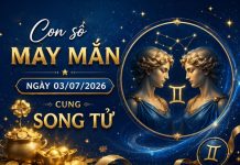 Hút tài lộc với con số may mắn ngày 03/07/2026 cung Song Tử
