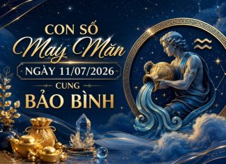 Tổng hợp con số may mắn ngày 11/07/2026 cung Bảo Bình con số may mắn ngày 11/07/2026 cung Bảo Bình
